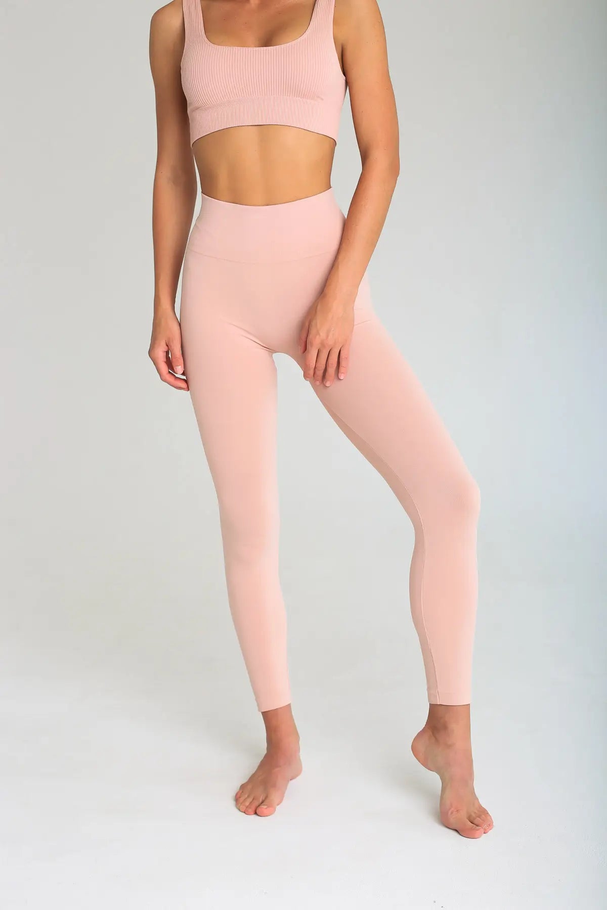 Modische Mikrofaser-Leggings Nebelige Rosen